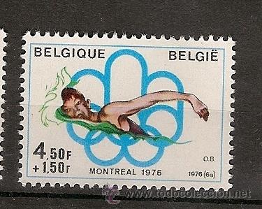 Timbres: belgica *** & Jogos Olimpicos de Monterreal, Nata&ccedil;&atilde;o 1976 (1795)
