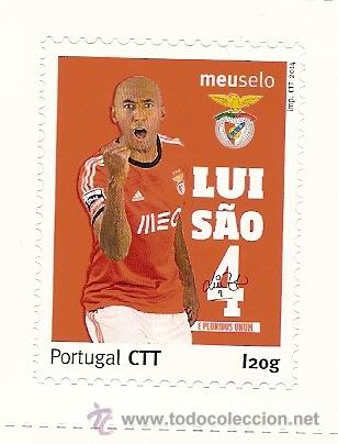 Sellos: Portugal ** & Luis&atilde;o, Benfica 33&ordm; Campeonato Nacional, 2013-2014