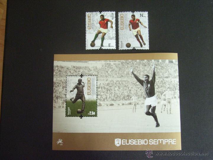 Selos: PORTUGAL  A&Ntilde;O 2014. FUTBOL. EUSEBIO