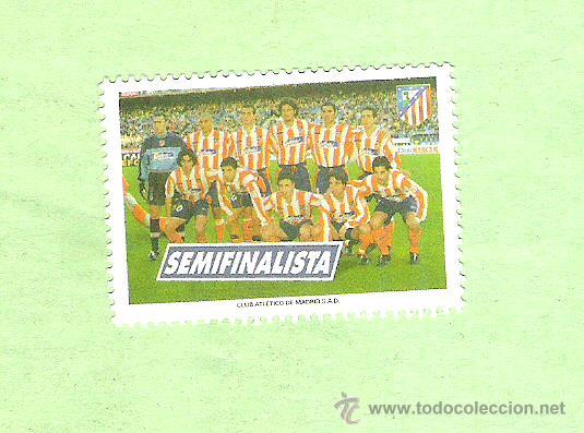 Selos: SELLO SEMIFINALISTA DE LA COPA DEL REY 2001 ATLETICO DE MADRID