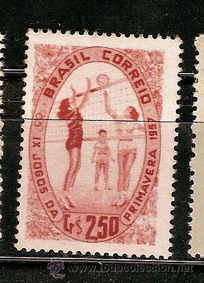 Selos: Brazil ** &  IX Edi&ccedil;&atilde;o dos Jogos da Primavera 1957  (171)