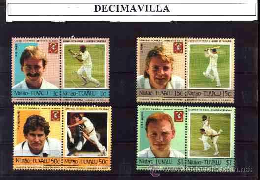 Sellos: TUVALU, CRICKET (3), DEVA063 - Foto 1