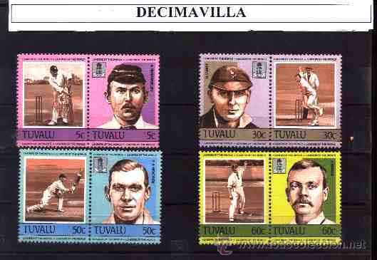 Sellos: TUVALU, CRICKET, 267/74, DEVA061 - Foto 1