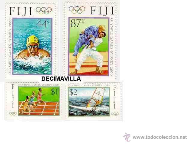 Sellos: FIJI, SIDNEY 2000 - Foto 1