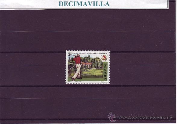 Sellos: ITALIA, 2003, 2634, GOLF - Foto 1