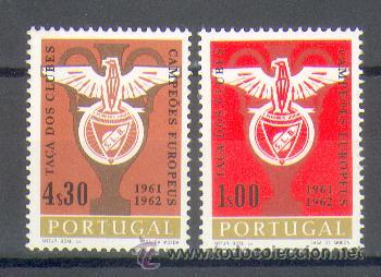 Selos: Portugal & Benfica, Ta&ccedil;a dos Campe&otilde;es Europeus 1961-1962 (904)