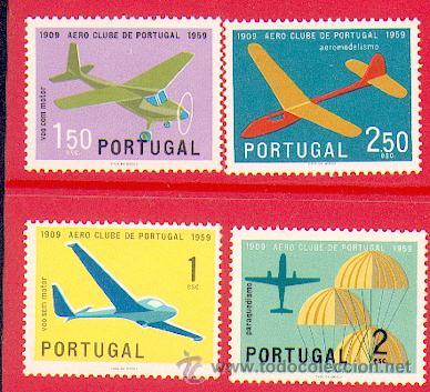 Sellos: Portugal & Aero Clube de Portugal 1959 (854)