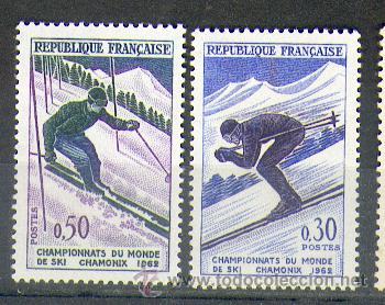 Timbres: Francia & Ski, Chamoix (1326)