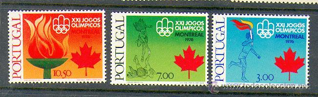 Timbres: Portugal  & Jogos Ol&iacute;mpicos 1976 (1289)