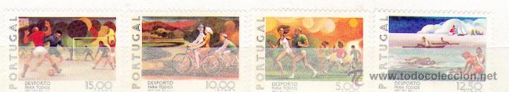 Timbres: Portugal ** & Desporto (1394-97)