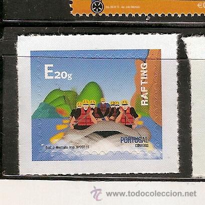 Timbres: Portugal ** & Desporto Radical, Rafting 2015