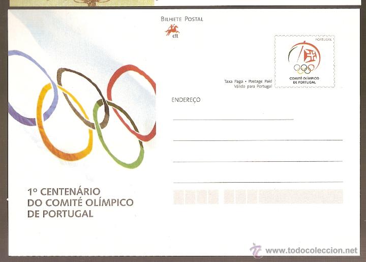 Timbres: Portugal & Inteiro Postal, 1 Centen&aacute;rio do Comit&eacute; Ol&iacute;mpico de Portugal (7)