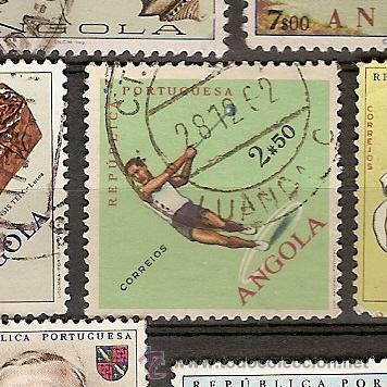 Sellos: Angola (A33) - Foto 1