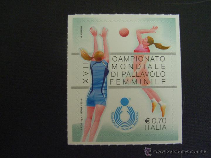 Selos: ITALIA  A&Ntilde;O 2014. CAMPEONATO DEL MUNDO DE VOLEIBOL FEMENINO