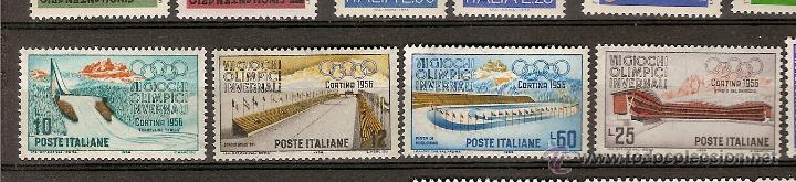 Selos: Italia ** & Jogos Ol&iacute;mpicos de Inverno, Cortina d`&Agrave;mpezzo 1956 (793) 1.7