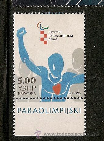Briefmarken: Croacia ** & Para-Ol&iacute;mpicos 2015