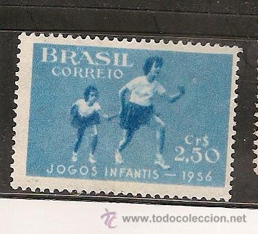 Briefmarken: Brazil ** & Jogos Infantis 1956 (618)