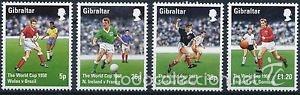 Sellos: Gibraltar 1998 Ivert 823/6 *** Preludio de la Copa del Mundo de Futbol - Deportes - Foto 1 - 57930403