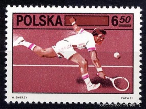 Selos: POLONIA 1981 - TENIS - YVERT N&ordm; 2572