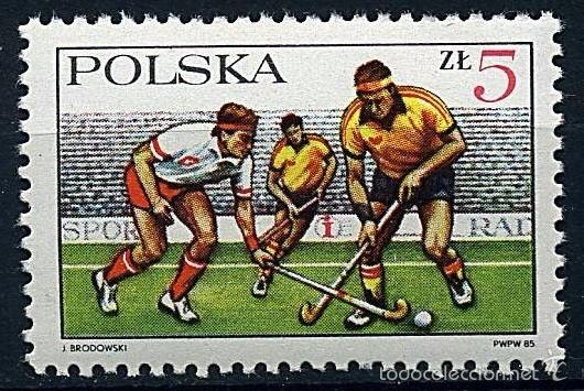 Selos: POLONIA 1985 - HOCKEY SOBRE HIERBA - YVERT N&ordm; 2802