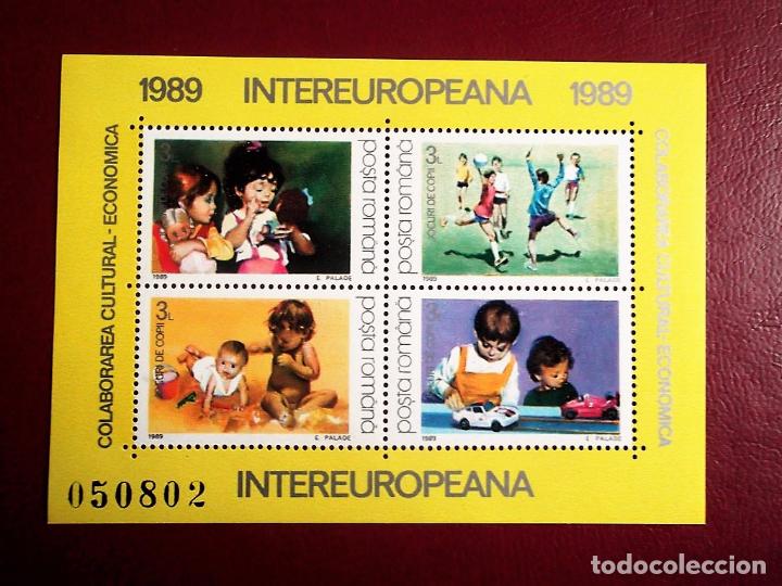 Selos: Ruman&iacute;a. HB 203 Colaboraci&oacute;n econ&oacute;mica y cultural intereuropea: Juegos infantiles de mu&ntilde;ecas, bal&oacute;n,