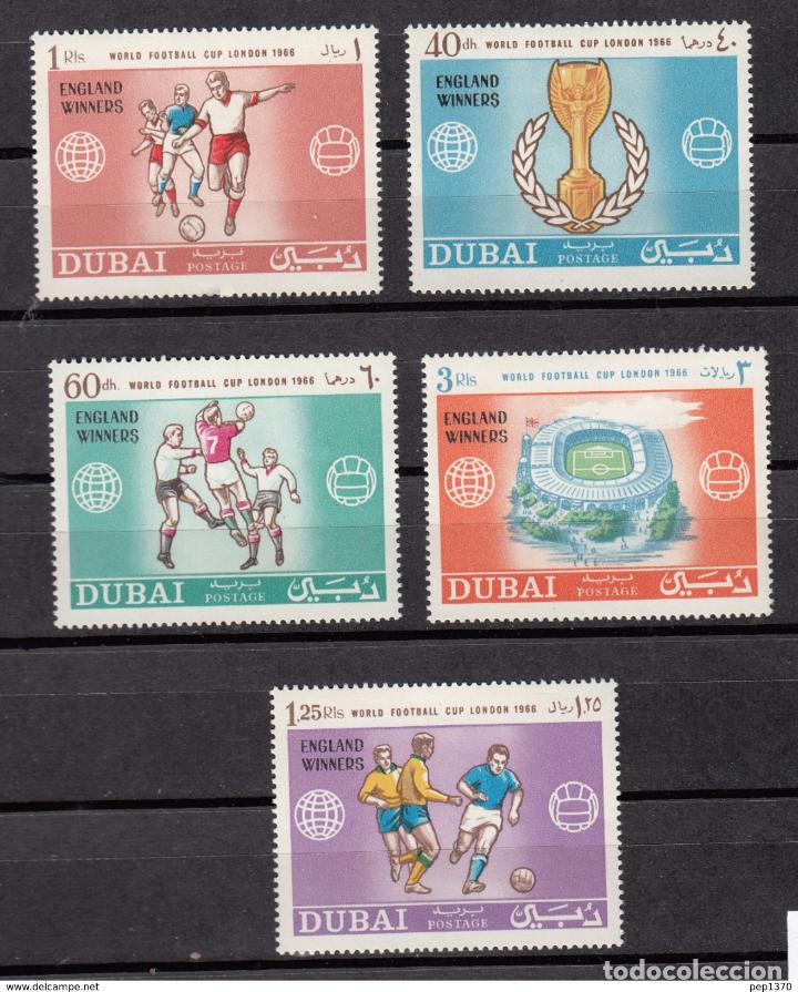 Timbres: DUBAI 1966 - COPA DEL MUNDO DE FUTBOL INGLATERRA 66 - YVERT N&ordm; 841**
