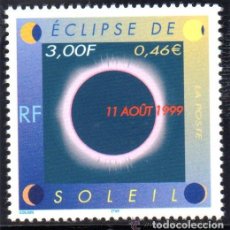 Sellos: FRANCIA 1999 IVERT 3261 *** ECLIPSE DE SOL - 11 AGOSTO 1999. Lote 89084468
