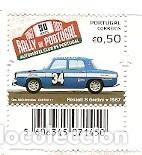 Selos: Portugal  ** & 50 A&ntilde;os del Rally de Portugal,  Renault 8 Gordini 1967-2017 (6788)