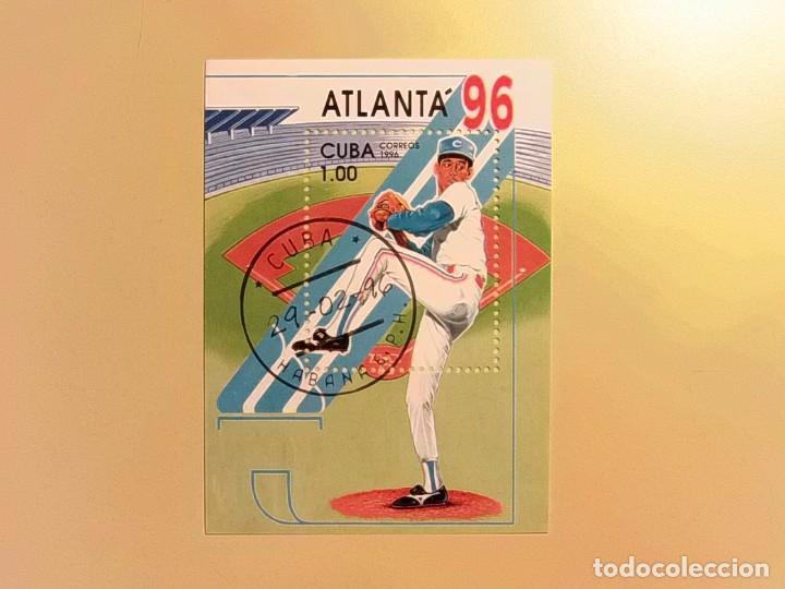 Timbres: BEISBOL AMERICANO - H.B. - ATLANTA 1996