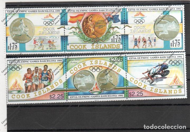 Sellos: cook n&ordm; 1049 al 1054 (**)