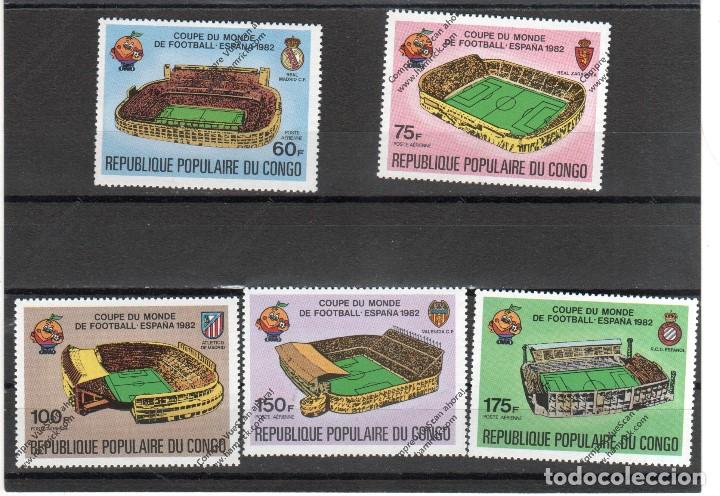 Sellos: congo n&ordm; AE 280 AL 284 (**) - Foto 1