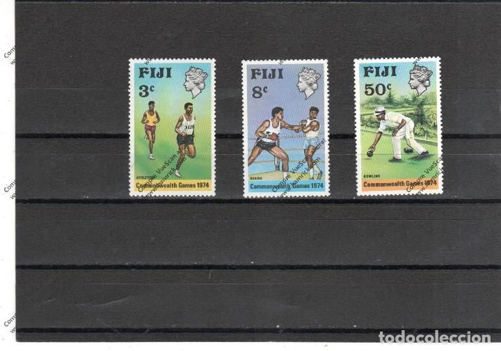 Selos: Fidji n&ordm; 321 al 323  (**)