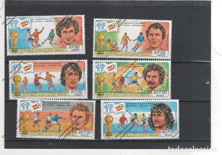 Selos: Guinea Bissau n&ordm; 137 al 140 y ae 64 al 65   (**)