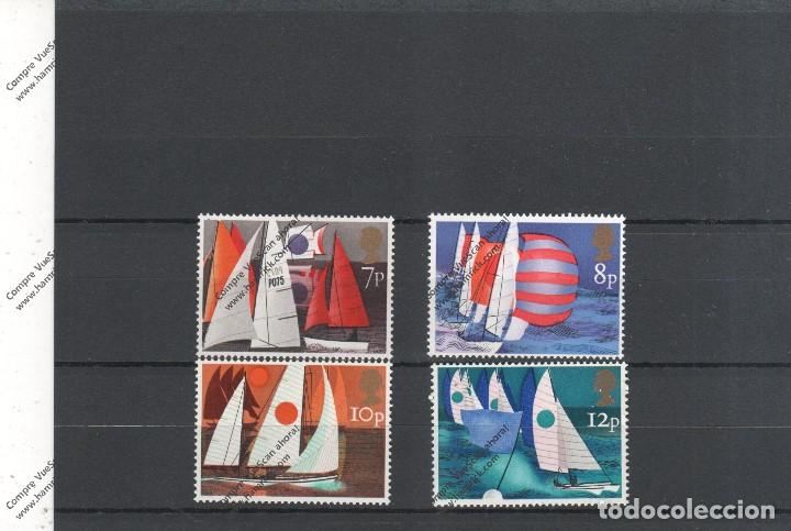 Sellos: Grande  Bretagne n&ordm; 756 al 759(**)