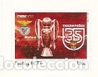 Sellos: Portugal ** & F&uacute;tbol, Benfica, Tetra Campe&atilde;o 2016-2017 (8691)