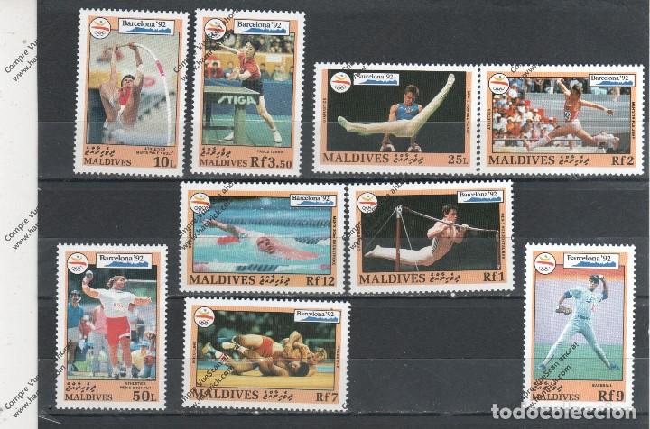 Sellos: Maldives n&ordm; 1505 al 1513 (**)