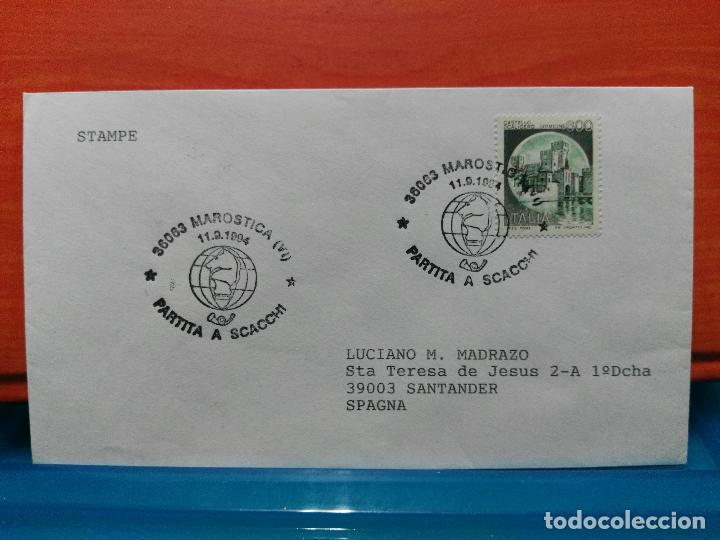 Selos: AJEDREZ. ITALIA. PARTIDA DE AJEDREZ VIVIENTE. MAROSTICA. 11-09-1994