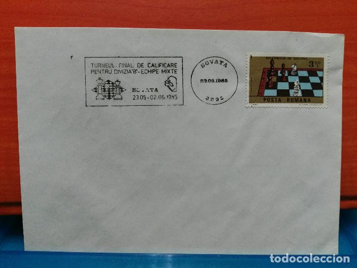 Selos: AJEDREZ. RUMAN&Iacute;A. TORNEO FINAL DE CLASIFICACION DIVISION B. EQUIPOS MIXTOS. SOVATA. 1985