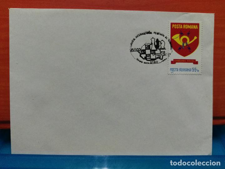 Timbres: RUMAN&Iacute;A. TORNEO INTERNACIONAL FEMENINO DE AJEDREZ 1979