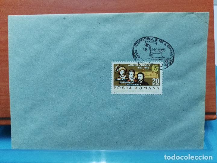 Timbres: RUMAN&Iacute;A. TORNEO INTERNACIONAL DE AJEDREZ 1980. MATASELLOS TORRE BLANCA