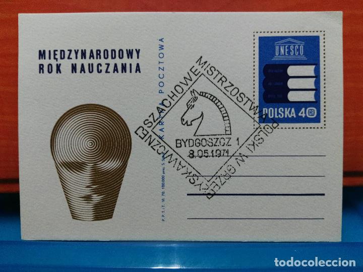 Timbres: AJEDREZ. POLONIA. CAMPEONATO DE AJEDREZ . BYDGOSZCZ 08-05-1971