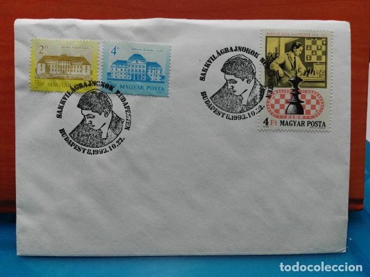Timbres: AJEDREZ. HUNGRIA. TORNEO DE AJEDREZ . BUDAPEST 1993