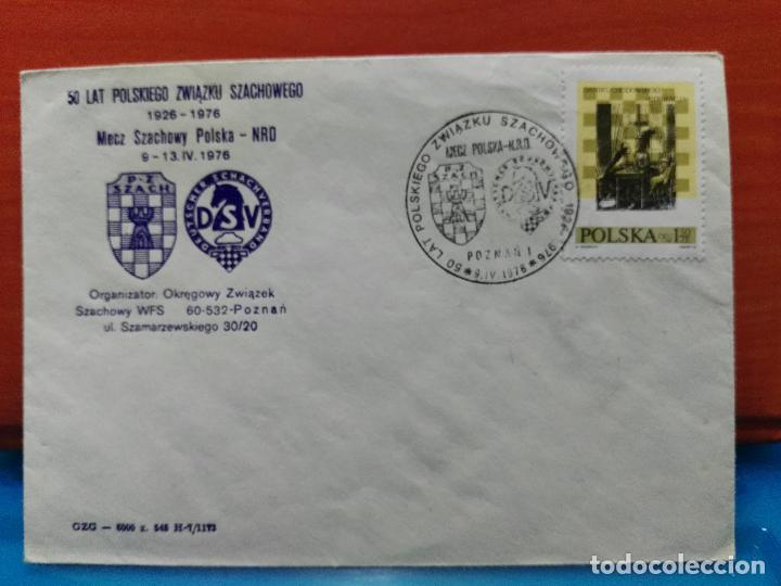Timbres: AJEDREZ. POLONIA. ENCUENTRO DE CLUBS POLONIA-ALEMANIA. 1976
