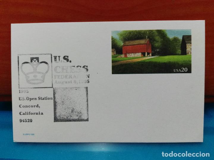 Timbres: AJEDREZ. ESTADOS UNIDOS.OPEN DE AJEDREZ 1995