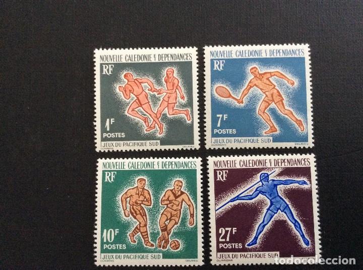 Timbres: NUEVA CALEDONIA N&ordm; YVERT 308/1*** A&Ntilde;O 1963. 1&ordm; JUEGOS DEL PACIFICO SUR