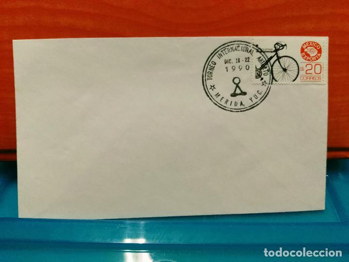 Sellos: AJEDREZ. M&Eacute;XICO. TORNEO ABIERTO DE AJEDREZ. MERIDA, YUCATAN 18-22/12/1990