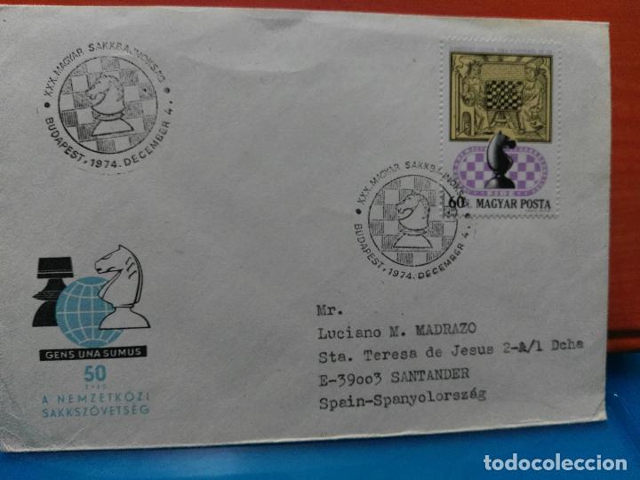 Timbres: AJEDREZ. HUNGRIA. TORNEO DE AJEDREZ . BUDAPEST 1974