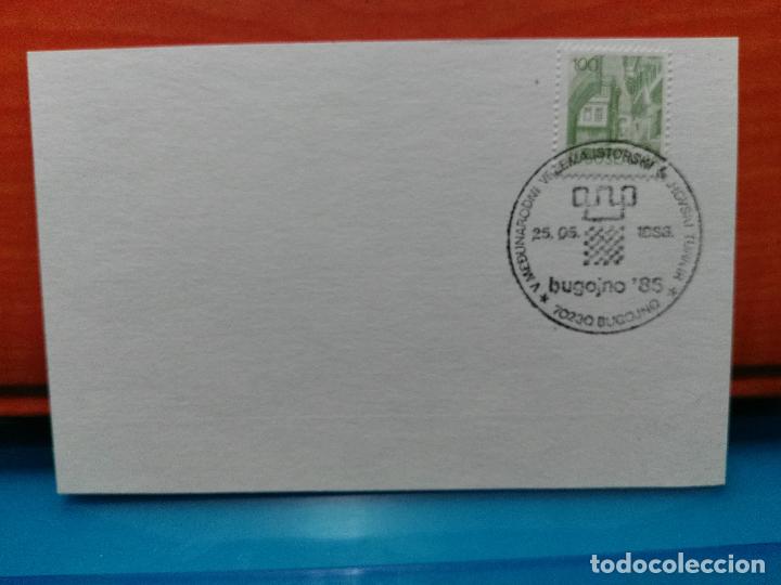 Timbres: AJEDREZ. YUGOSLAVIA. TORNEO DE AJEDREZ. 1985