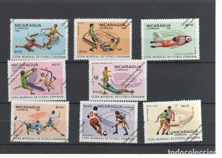 Sellos: NICARAGUA N&ordm; 1145 al 1152  (**)