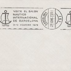 Sellos: AÑO 1973, SALON NAUTICO DE BARCELONA, RODILLO